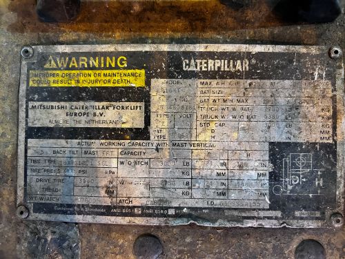 2000 Caterpillar Electric Forklift - Image 9